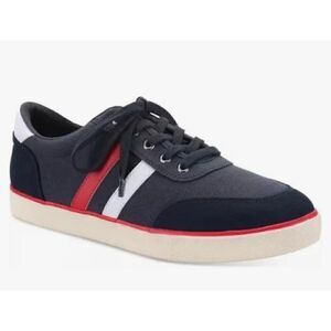 Clubroom Mens Cushioned Noah Round Toe Platform Lace-Up Sneakers